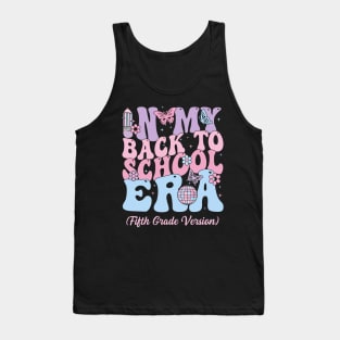 In My Back To School Era Fourth 5th Grade Gift For Boys Girls Kids Tank Top